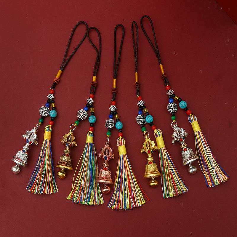 Кулон с ваджра колоколом, подвеска с мантрой, культурная игрушка