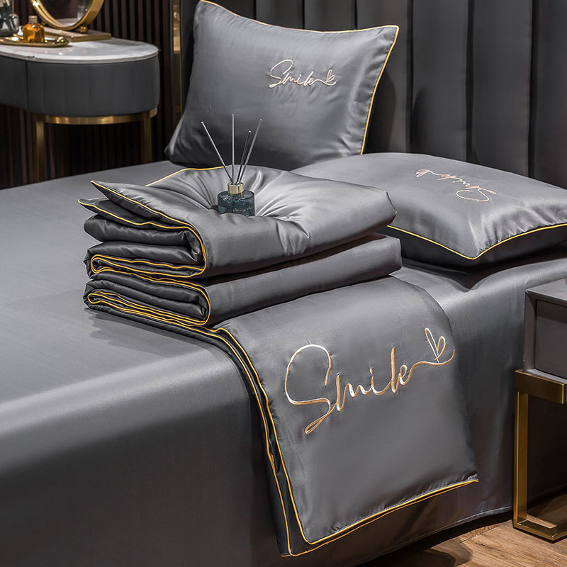 Ледяное перо 2025, новый вышитый летний плед из стеганого шелка