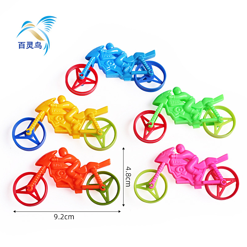 Power manufacturers wholesale mini sliding motorcycle model whistle children's small toys pile toys students small gifts