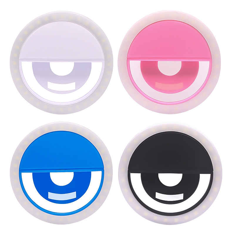 Live Streaming Beauty Fill Light Portable Pocket Light Rechargeable Handheld Selfie Light Mini Phone Clip Stepless Dimming