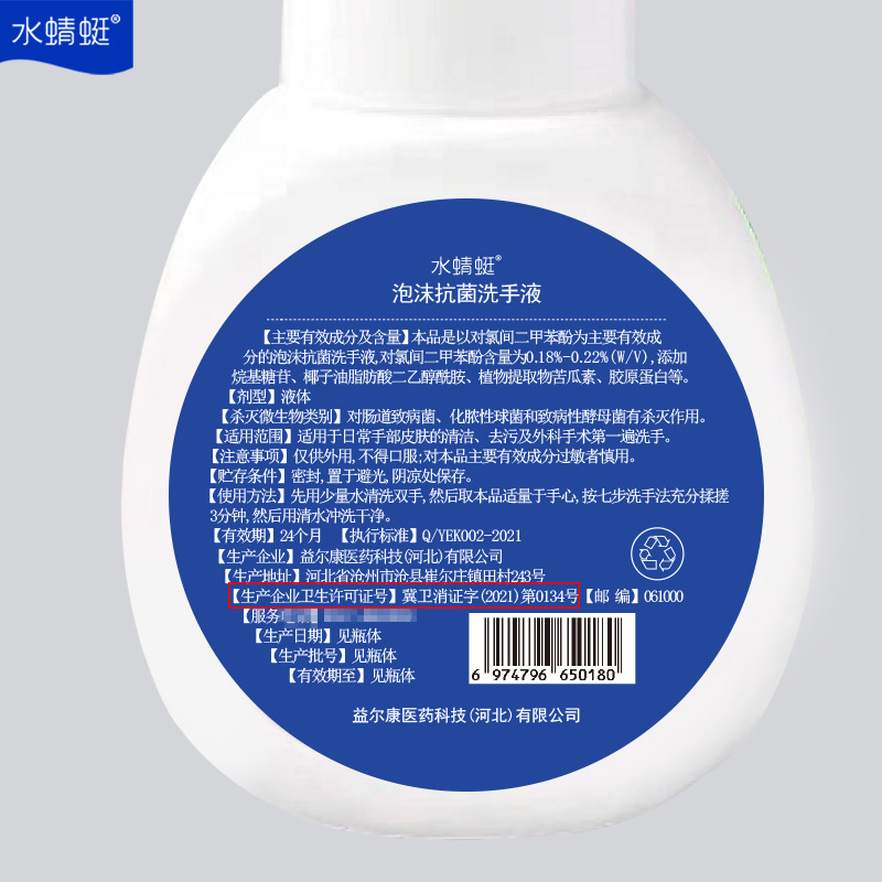 300ml Bubble Hand Sanitizer Factory Oemodm Oem Custom Disinfection Flower Foam Antibacterial Hand Sanitizer