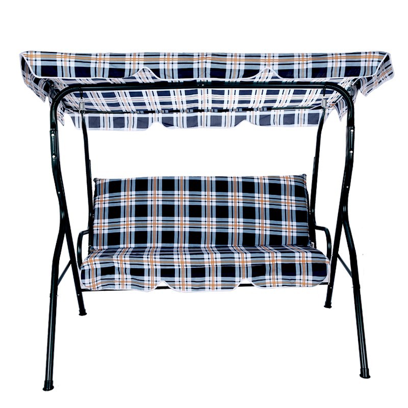 Adult Iron Metal Swing Chair Double Swing Hanging Chair Rocking Chair Outdoor Balcony Courtyard Garden