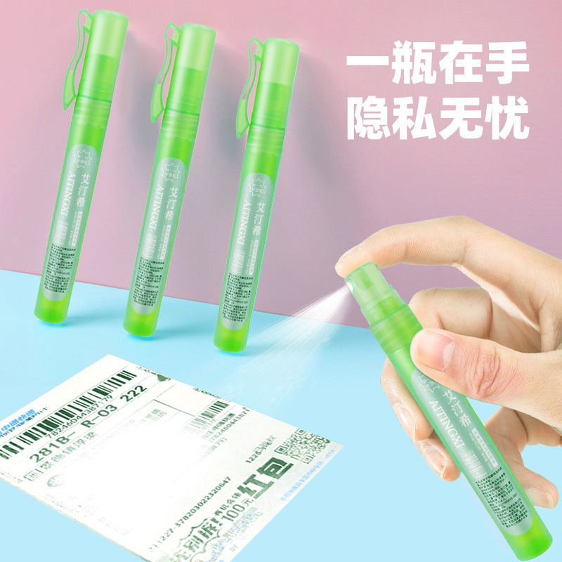 Экспресс-аппликатор для устранения информации, жидкость для коррекции термобумаги, маскировка информации