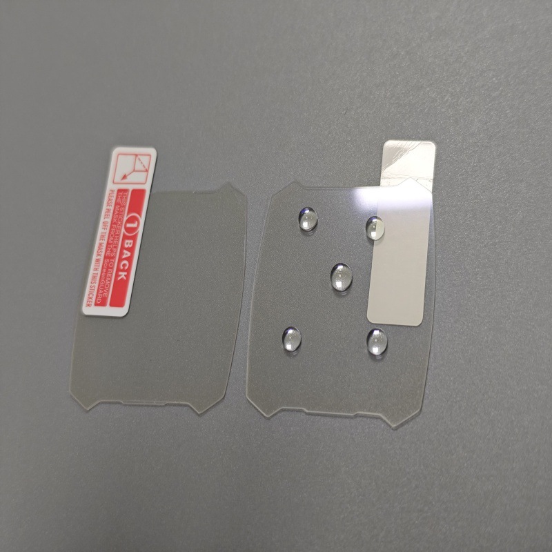 Suitable for Little Genius Z10 Watch Tempered Film Glass Film Watch Protective Film Purple Light Blue Light Dustproof and Scratch-Proof