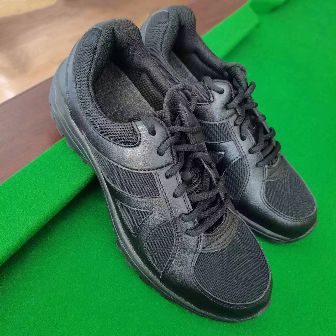 Spring and Autumn Physical Fitness Shoes, Spring & Fall Training Shoes, Firefighting Training Shoes, Black Men's Low-Top Sports Shoes, Patrol Shoes