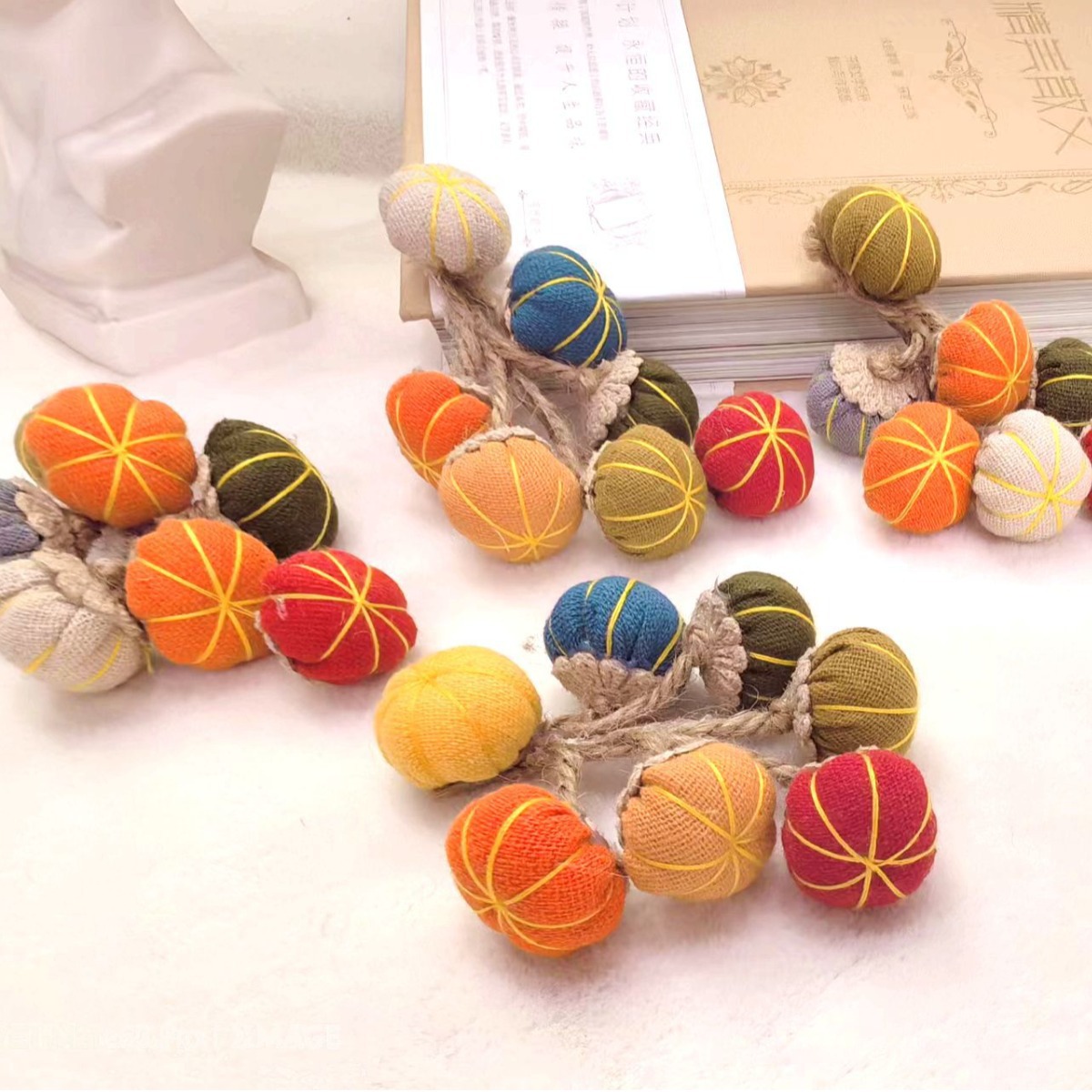 Оригинальная ткань мультфильм, тыквенная струна, чехол для мобильного телефона, материал для DIY, подвеска с солнышком