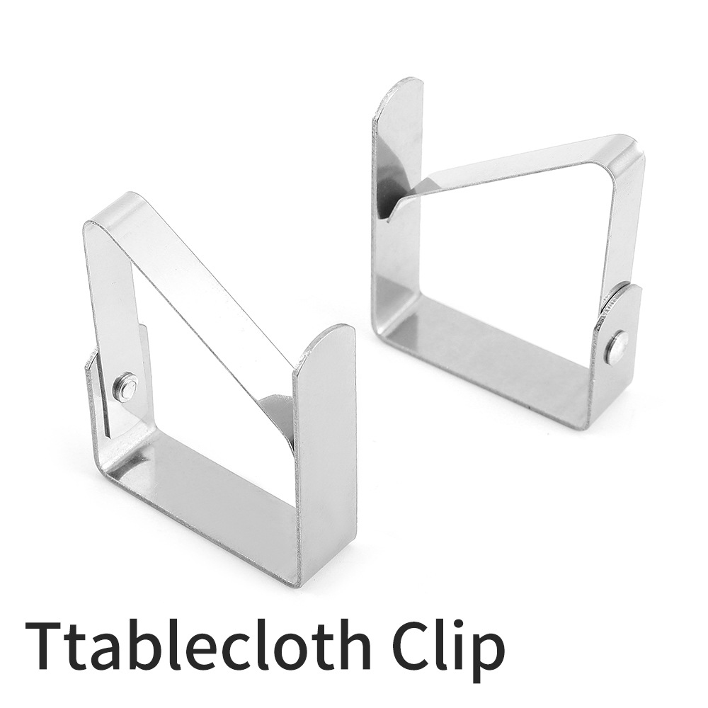 Cross-border e-commerce stainless steel tablecloth clip 5X4CM tablecloth clip stainless steel tablecloth clip table