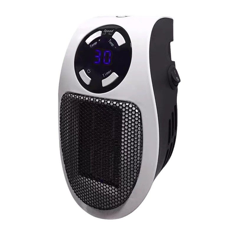 Cross-Border Wall-Mounted Mini Heater Desktop Dual-Use Small Heater Office Home Fast Heating Fan Wholesale