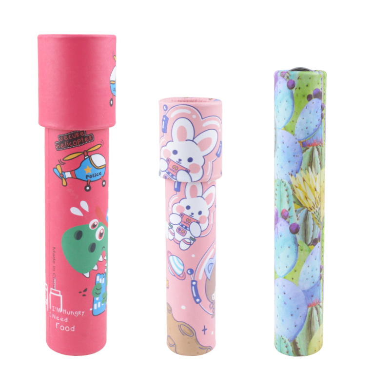 Large rotating kaleidoscope nostalgic science and education educational toys kindergarten magic thousand flower mirror parent-child interaction ten thousand prism