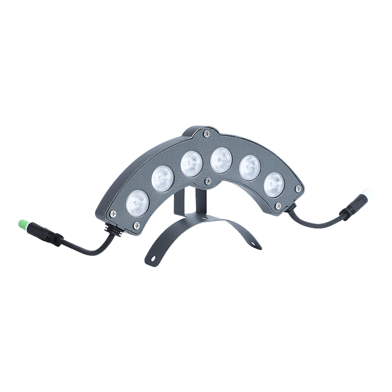 led corrugated lamp 3W6W9W outdoor waterproof engineering lighting ancient building tile lamp roof ancient building Pavilion