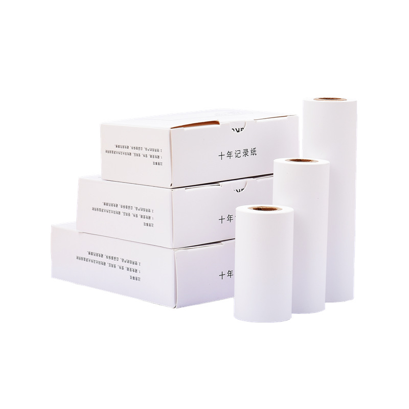 Meow Meow machine wrong printing paper ten years long-term three-proof adhesive can paste 57*30x 25 thermal paper cash register paper