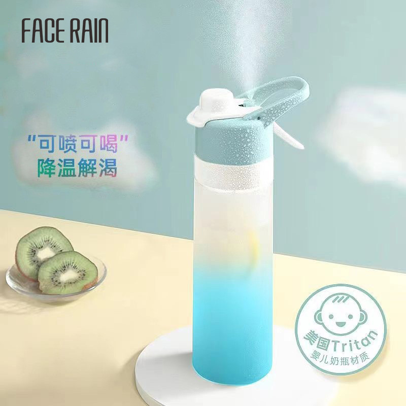 Спрей-водяной стакан Tritan для мальчиков и девочек разделение чая и воды детский летний многофункциональный баскетбольный спортивный портативный стакан с логотипом