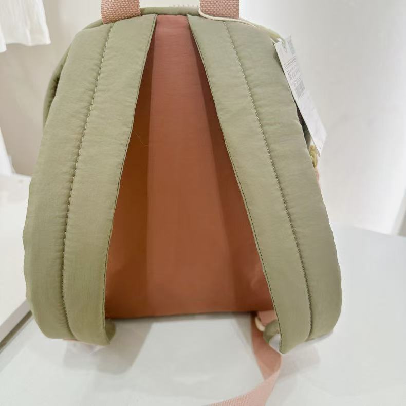 Cross-Border Children's Backpack with Color Matching, Cute Apple Embroidery, Kindergarten School Bag, Infant Mini Lightweight Travel Backpack