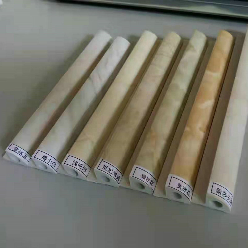 Cross-Border Edge Strips, Imitation Marble Stone Plastic Lines, Tile Corner Lines, Edge Strips, Hollow Closing Strips, Corner Protectors
