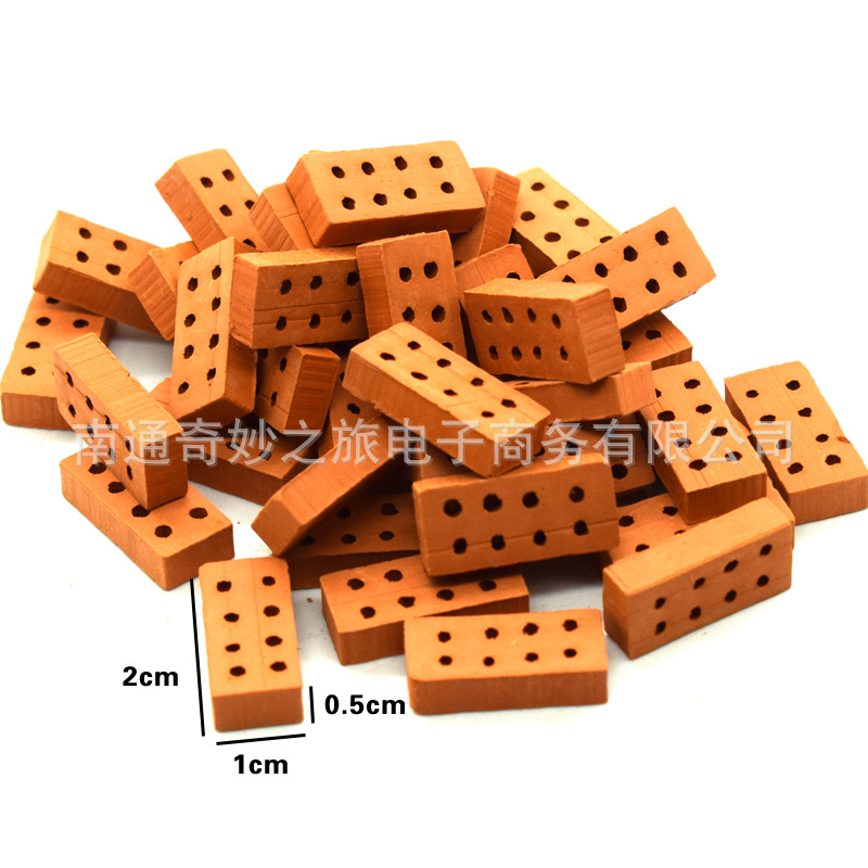 Архитектурная модель маленький кирпич, образовательные игрушки для детей, DIY домик