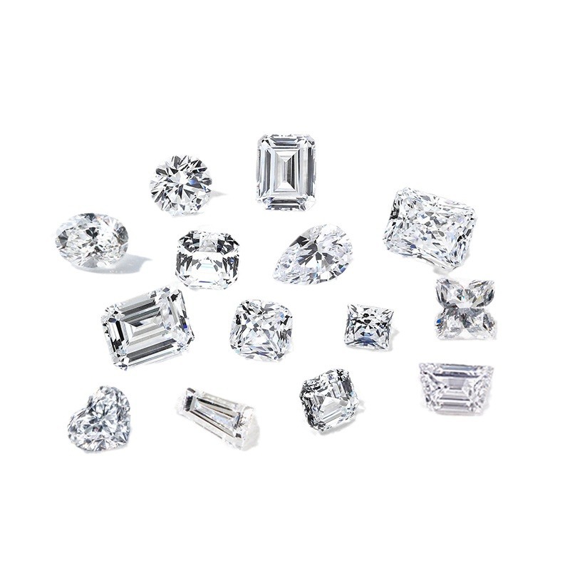 Igi Cultivated Diamond Ring S925 Silver Setting Synthetic Laboratory Loose Diamond Round Carat D Color Vvs Necklace for Women