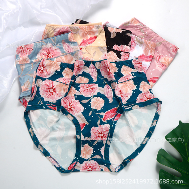 Женские трусы больших размеров, оптовая продажа, многоцветные