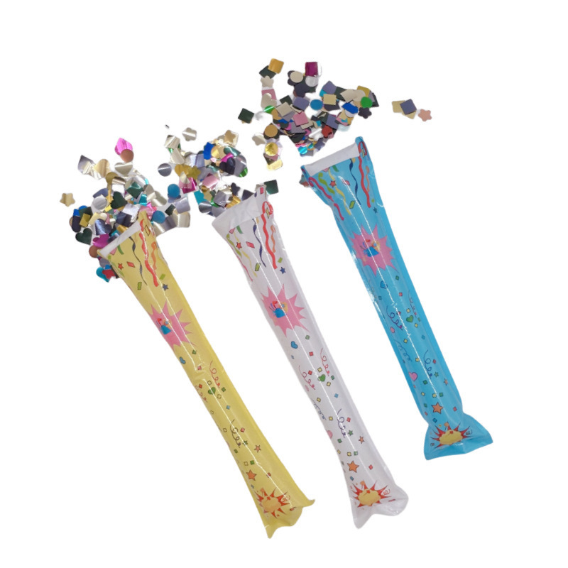 New Automatic Inflatable Firework Stick Festival Party Firework Gun Party Props Handheld Firework Stick Wedding Atmosphere Gun