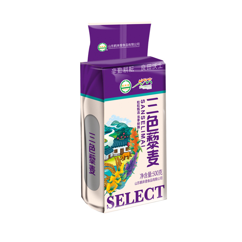 Three-color quinoa 500g Qinghai plateau specialty grain miscellaneous coarse grain substitute nutrition porridge crane laixiang 1kg OEM