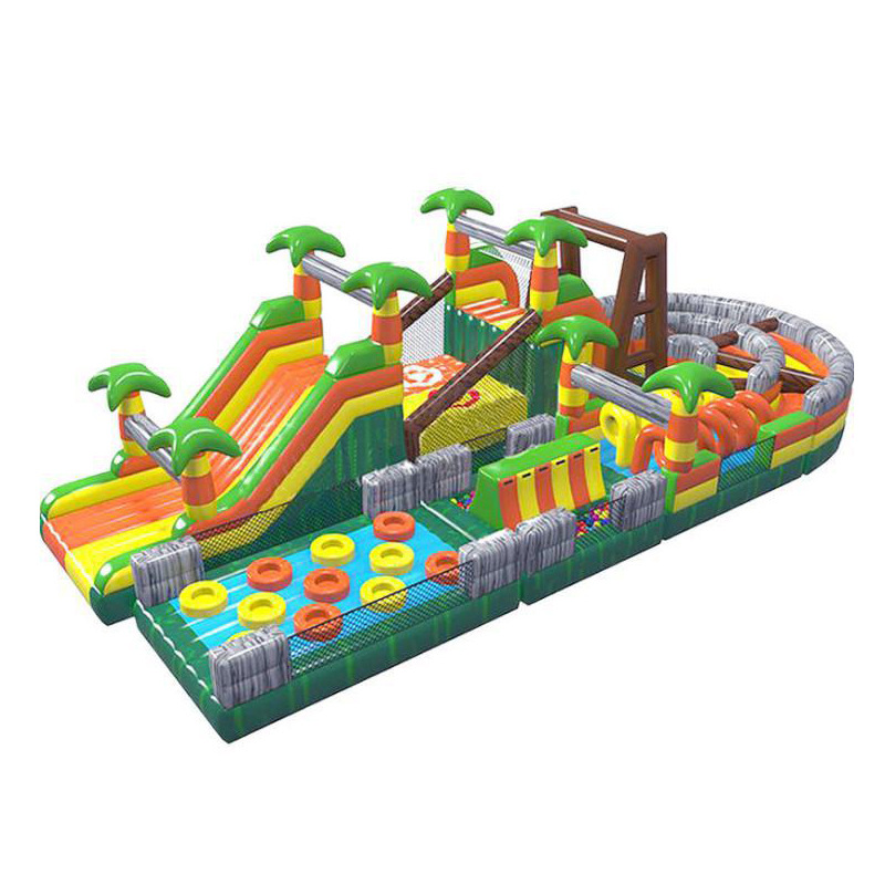 Children's inflatable castle outdoor large indoor outdoor small naughty castle slide trampoline park square equipment