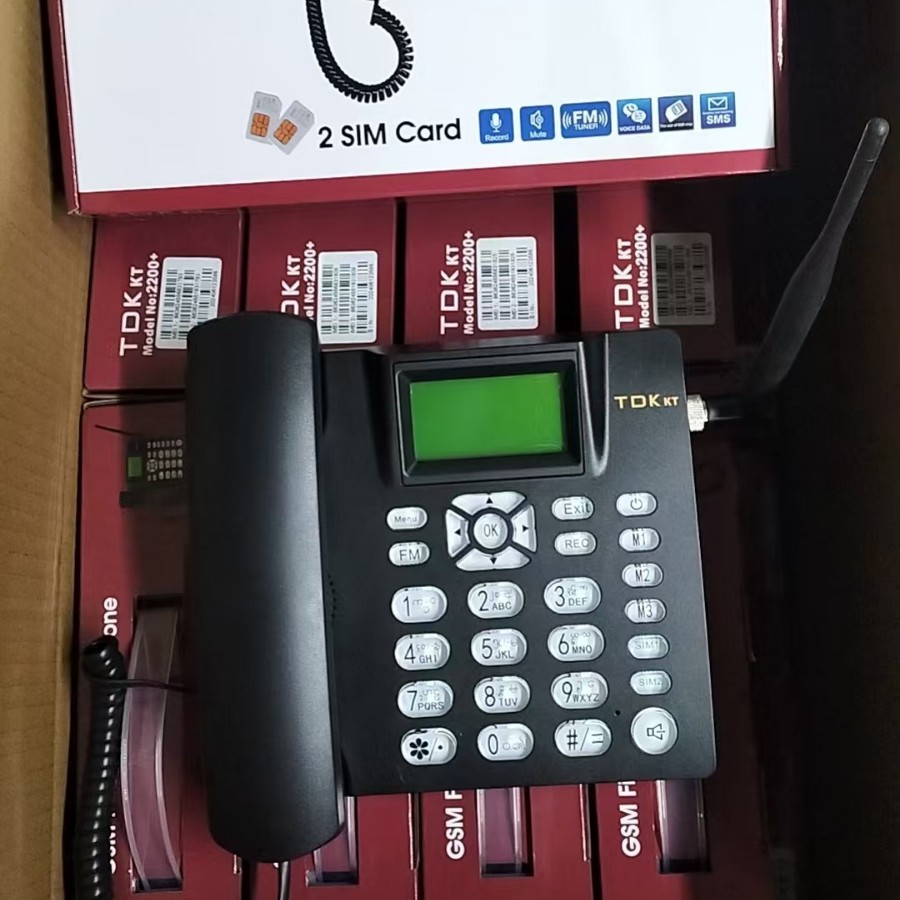 GSM wireless 2G card phone mobile Unicom supports multi-language SIM dual-card home fixed-line landline