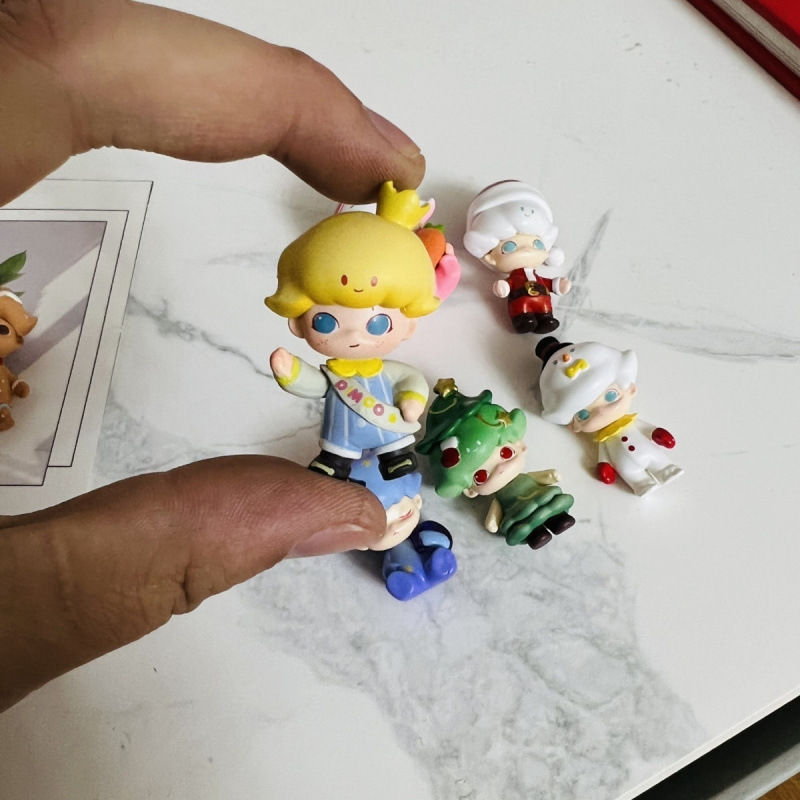 Moe Grain Series DIMOOdimoo Christmas Moe Grain Change Baby Hand-made Blind Box Cute Gift Ornaments diy