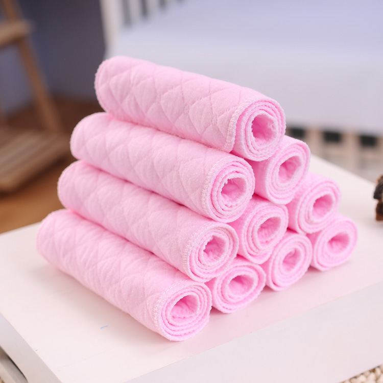 Ou Man 369 layer color ecological quilted diapers soft diapers can be repeatedly washed water absorption fast folding