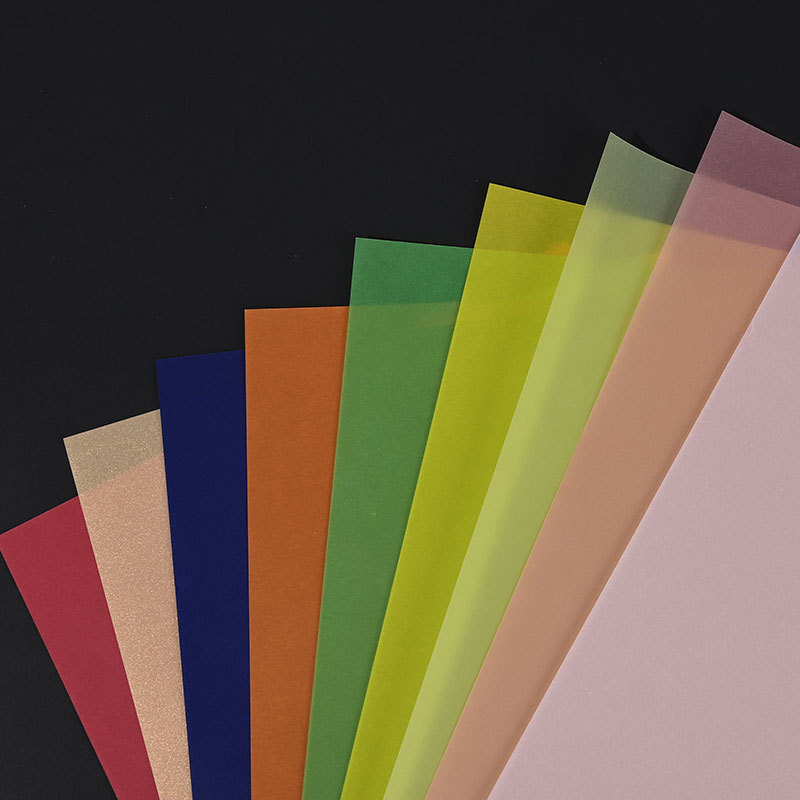 прозрачная цветная сульфатная бумага A4 для обертывания, печати на переносной основе, золотая перламутровая копировальная бумага, индивидуальная настройка