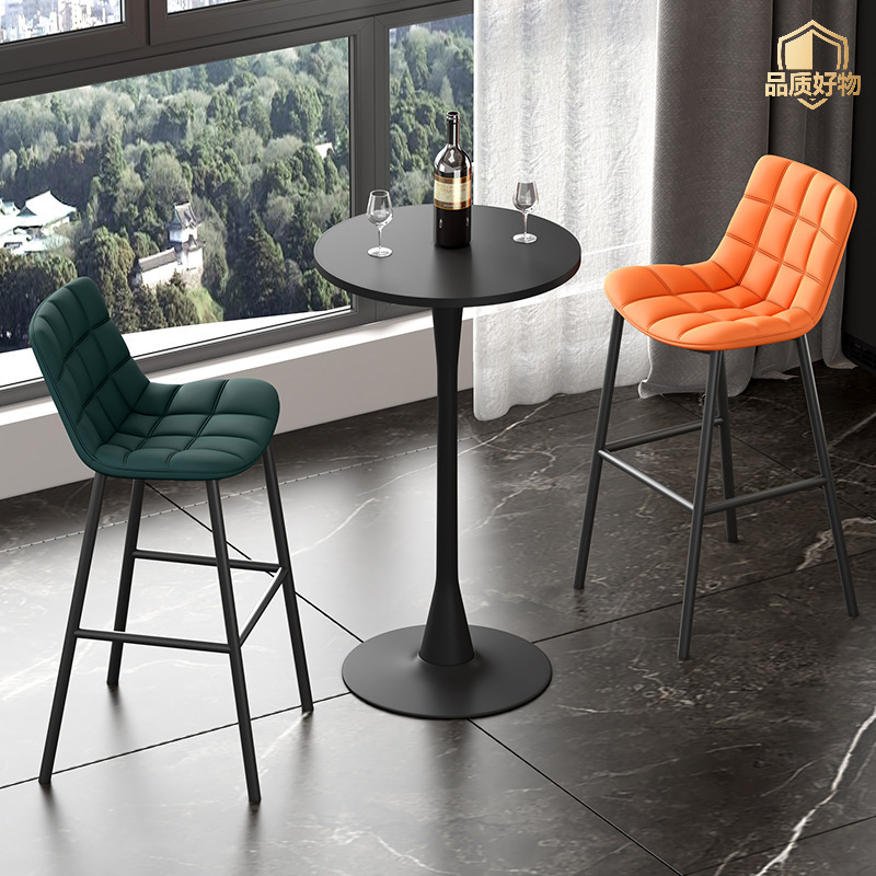 Современный барный стол, круглый стол для дома и коммерции, комбинация стола и стульев