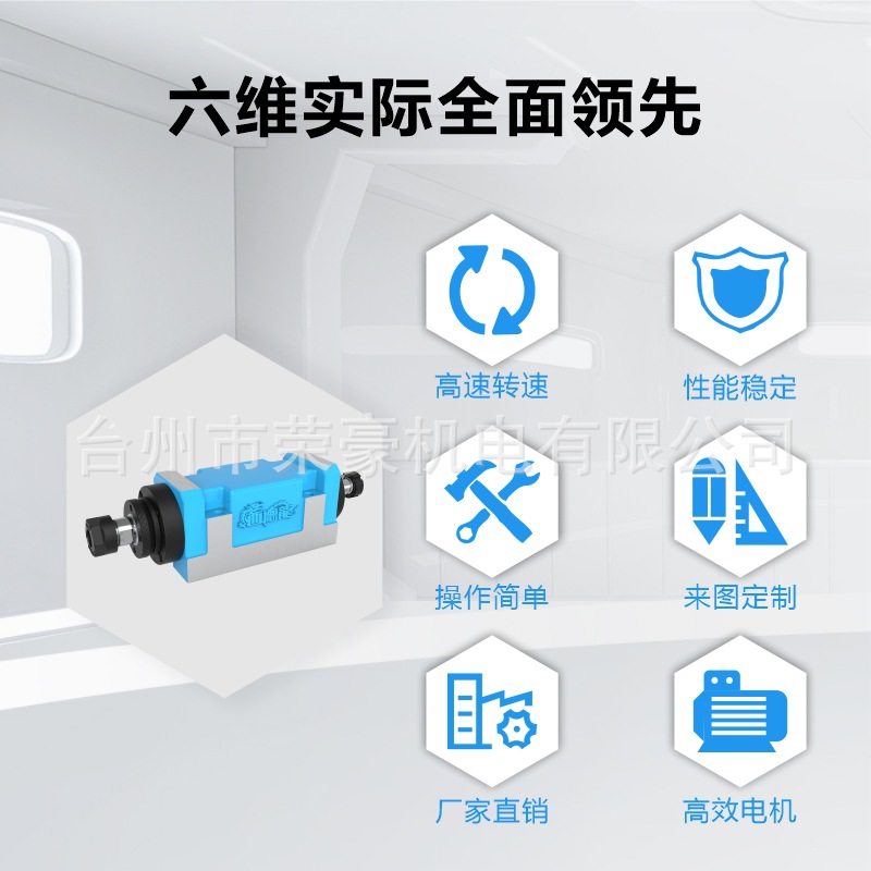 Boring and Milling Power Head Boring and Milling Head Cnc Machine Tool Spindle Head Txt20-Er20 Spindle Cutting Head Milling Groove with Motor