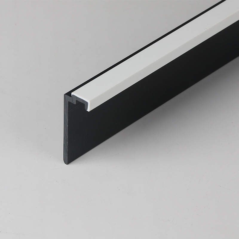 Central Air Conditioning Air Outlet Two-Color Blade Profile Pvc Material Abs Air Outlet Louver Strip Outer Frame Inner Frame Wholesale