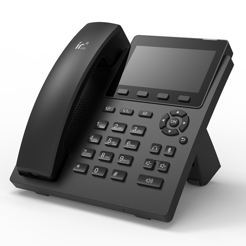 Iridium square D15 office automatic recording telephone landline SIP dual-mode conference call IP recording and answering