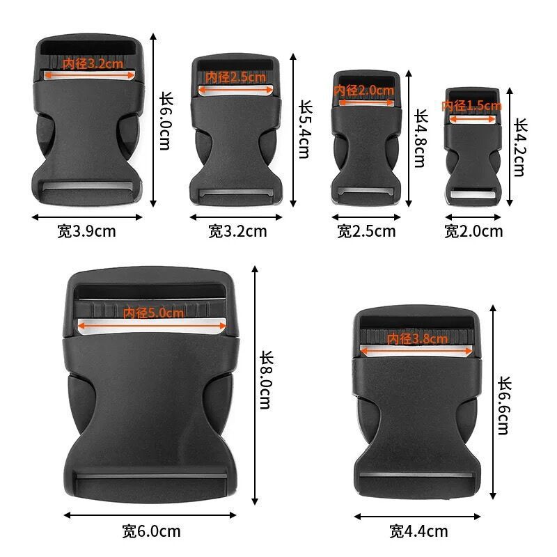 Manufacturer's Ready-Made Plastic Buckles, High-Quality Buckles, Ultra-Light Portable Schoolbag Buckles, Luggage Accessories, Adjustable Buckles, Mother-In-Law Buckles