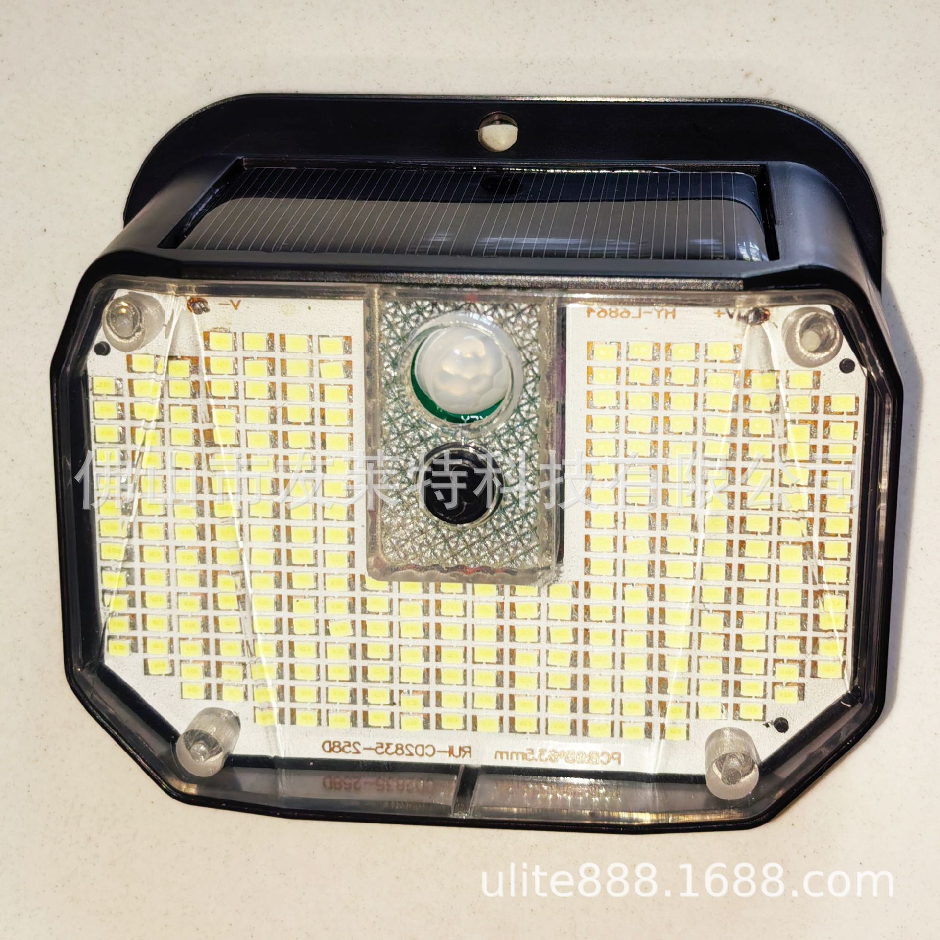 Private Model New Three-Speed Dimming 360 ° Fully Luminous Solar Led Wall Lamp Corridor Lamp Cross-Border Supply