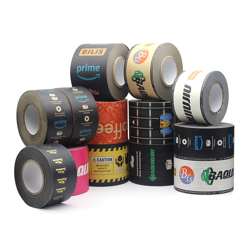 [Printing Mold] Special Offset Printing Tape for Custom Printing Tape, Water-Free Hot Melt Adhesive, Writable Kraft Paper Tape