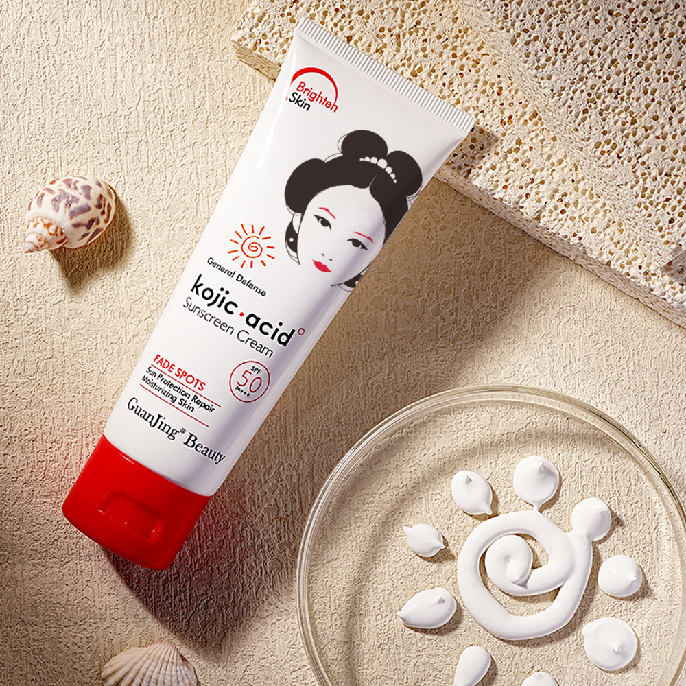 GuanJing cross-border kojic acid protective cream arm body protection protective milk wholesale Sunscreen cream