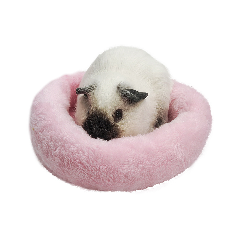 Hamster Nest Pad Winter Round Warm Nest Totoro Honey Bag Shrews Deep Sleep Cotton Pad Golden Bear Small Pet Nest Pad