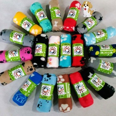[100 Postage] in stock Cross-border Asun Hot Pet Paw Print Blanket Cat and Dog Mat Pet Blanket Batch