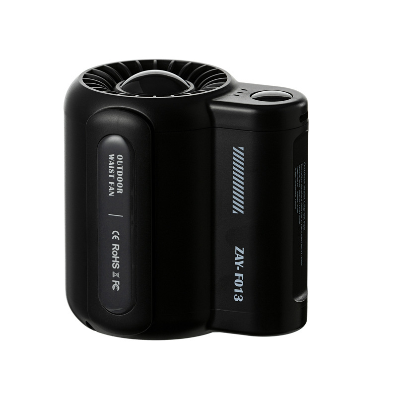 Кросс-бордерный, стиль кемпинга, безлопастной, поясной электрический вентилятор, портативный мини-вентилятор