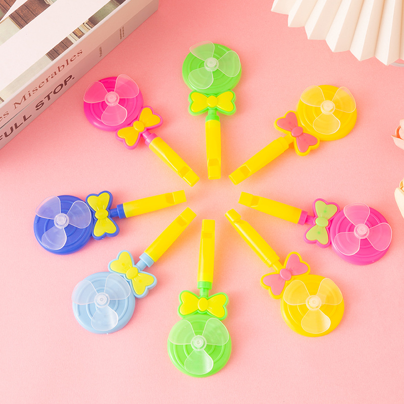 Lollipop Whistle Windmill Candy Color Children's Small Gifts Activities Present Practical Small Gifts