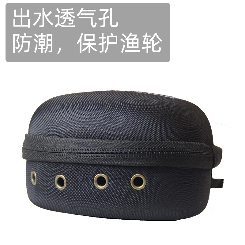 Drop-Shaped Fishing Reel Bag Raft Wheel Spinning Wheel Drum Accessories Fishing Gear Bag Fish Wheel Protective Cover Luya Wheel Bag