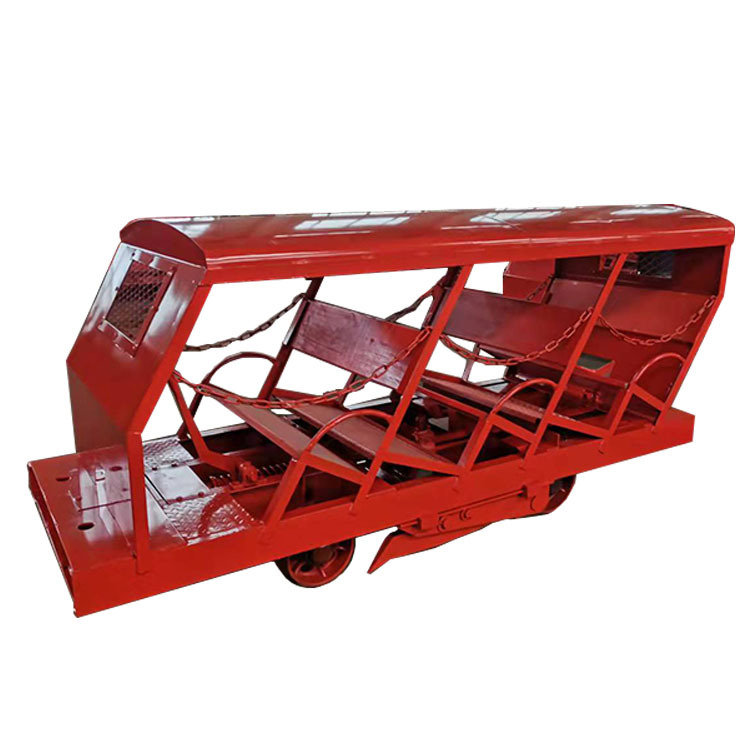 Rail-Mounted Mine Car, Rail-Mounted Inclined Shaft Mine Car, 15-Seat Flat Mine Car, Xrb15-6/6 Inclined Shaft Mine Car