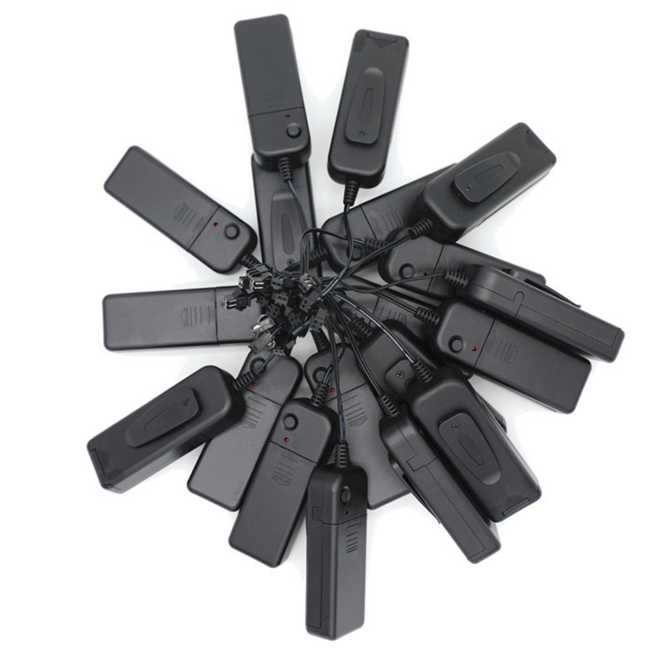 Factory direct EL luminous line 3v battery box driver can drive 1~10 meters cold light driver