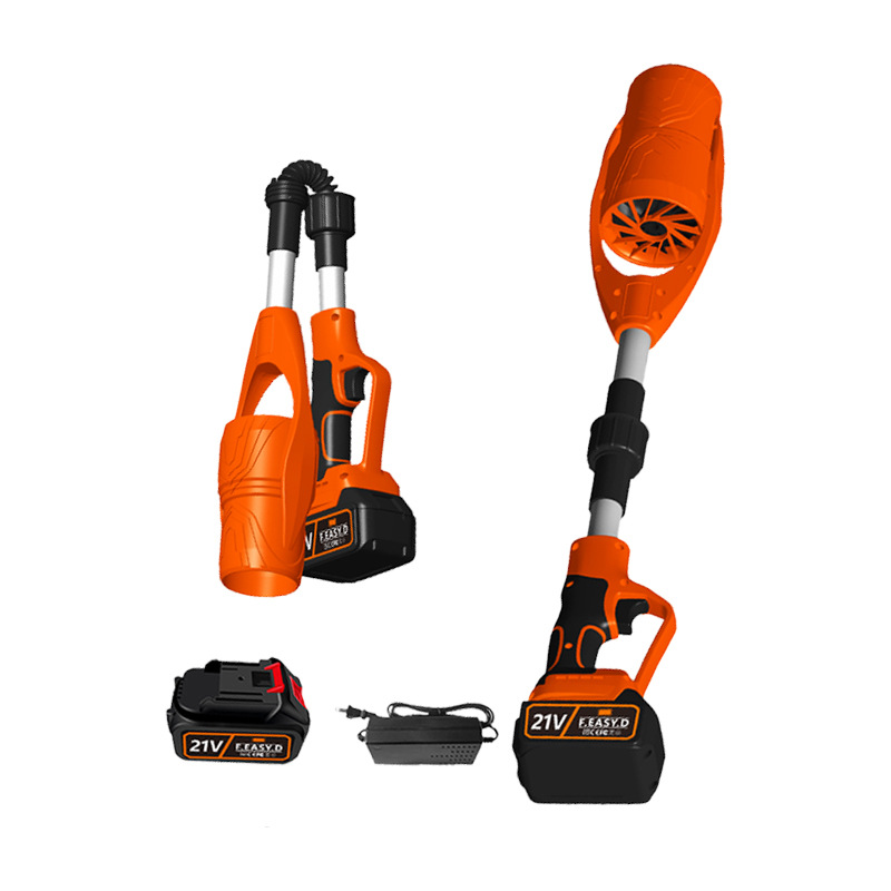 Cross-border hot-selling leaf blowing machine foldable 400W long endurance 21v foldable lithium battery Makita leaf blowing machine
