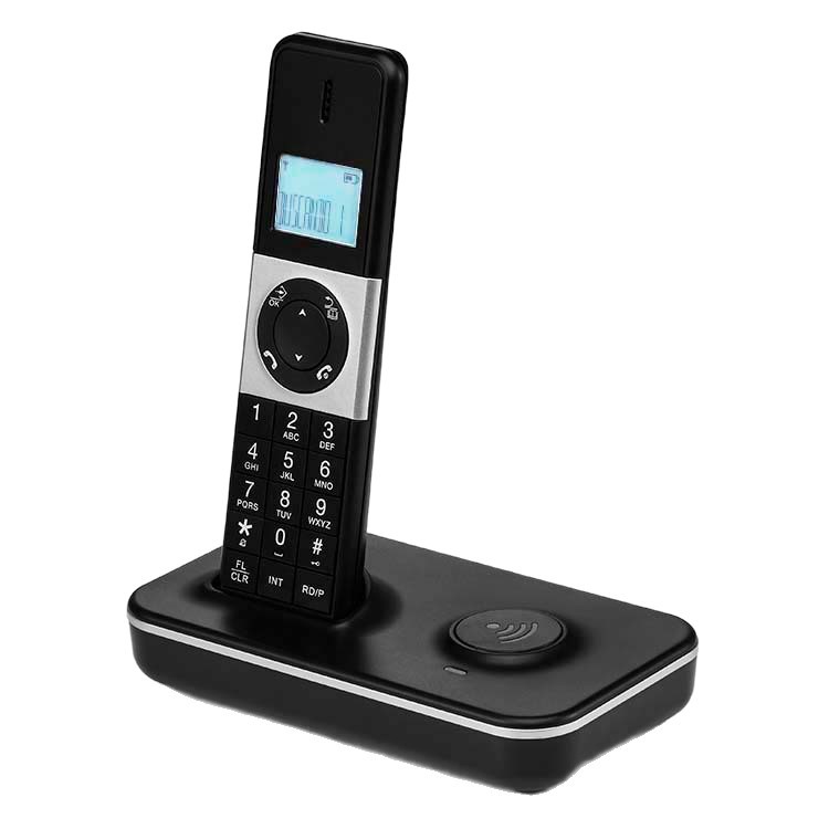 In-Stock D1002 Male Digital Cordless Telephone Home Handheld Cordless Telephone Factory Direct Sales Cross-Border