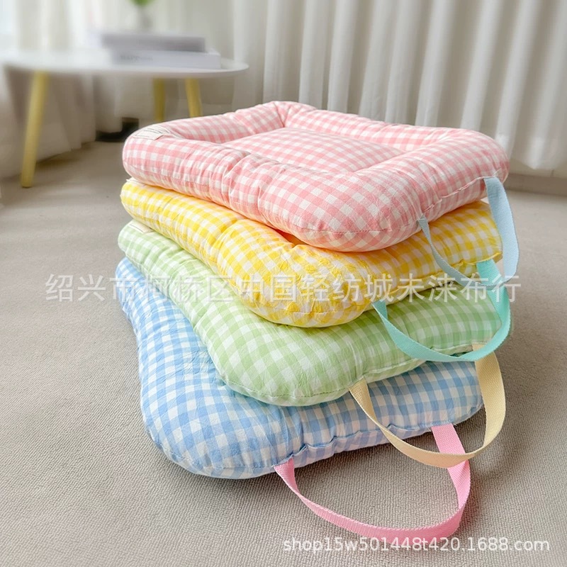 Factory direct plaid fabric yarn-dyed fashion bubble plaid fabric clothing fashion decorative plaid fabric