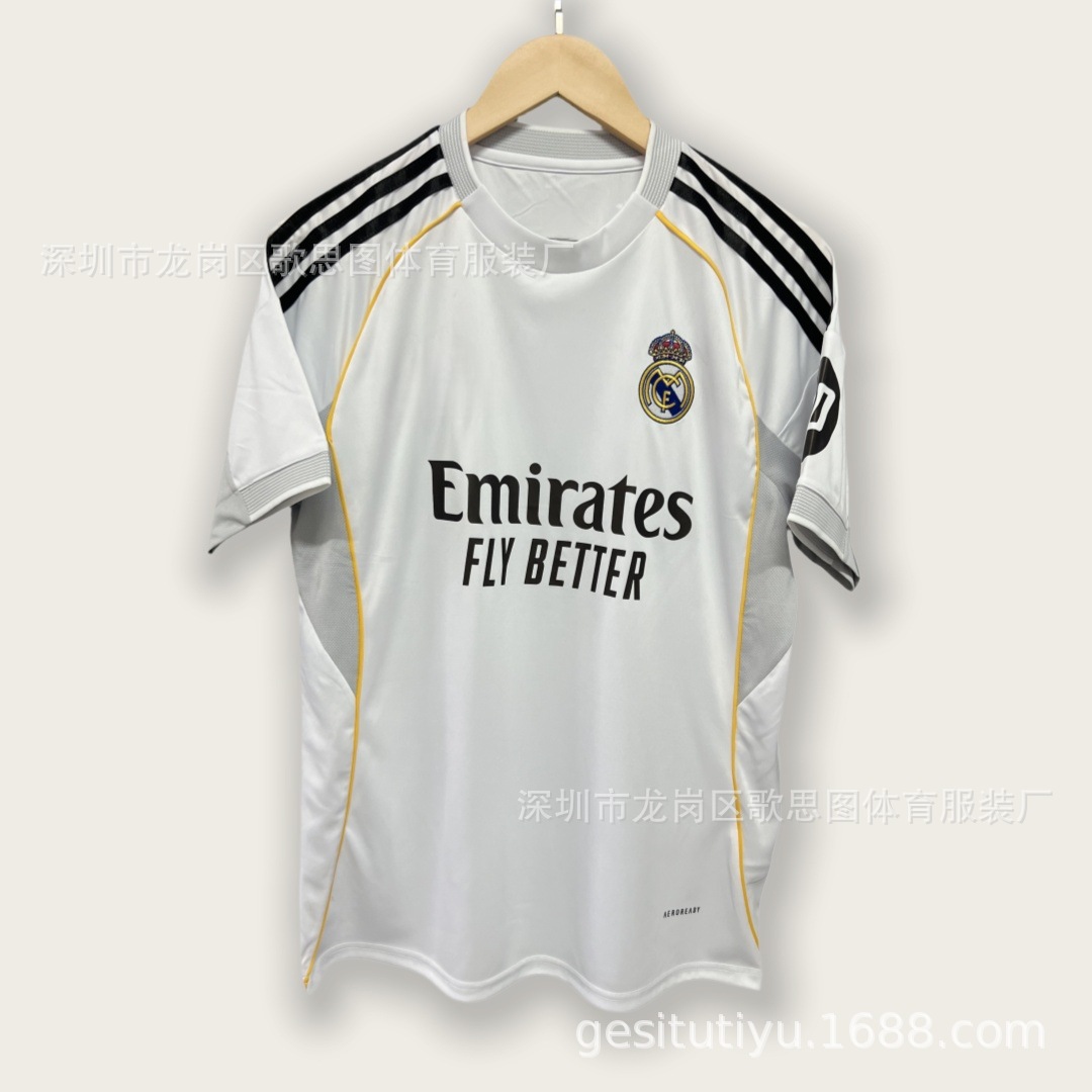 25-26 Fan Version Club Barcelona Royal m Football Jersey Home and Away