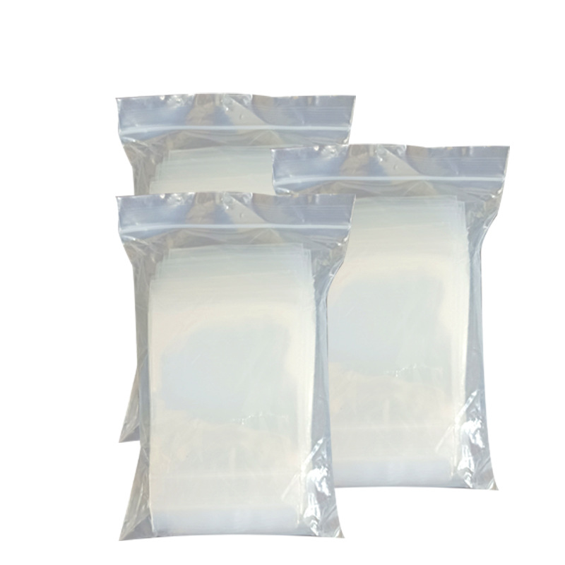 Spot Quick-Release Transparent Pe Bone Bag High-Pressure Ziplock Bag Thickeneded Zipper Bag Pe Seal Zipper Bag Wholesale