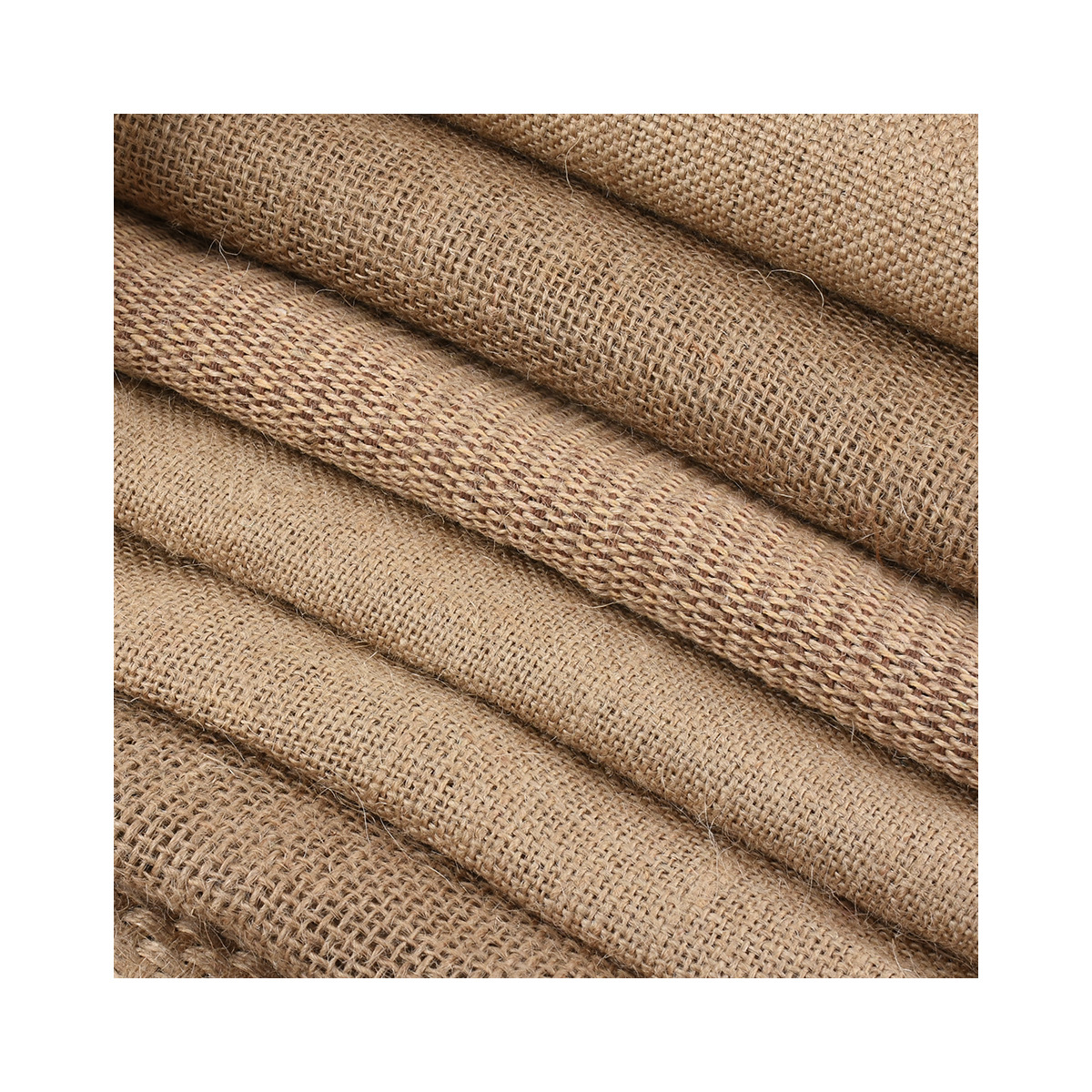 Source factory direct jute cloth bags handbag fabric photography background cloth retro jute tablecloth