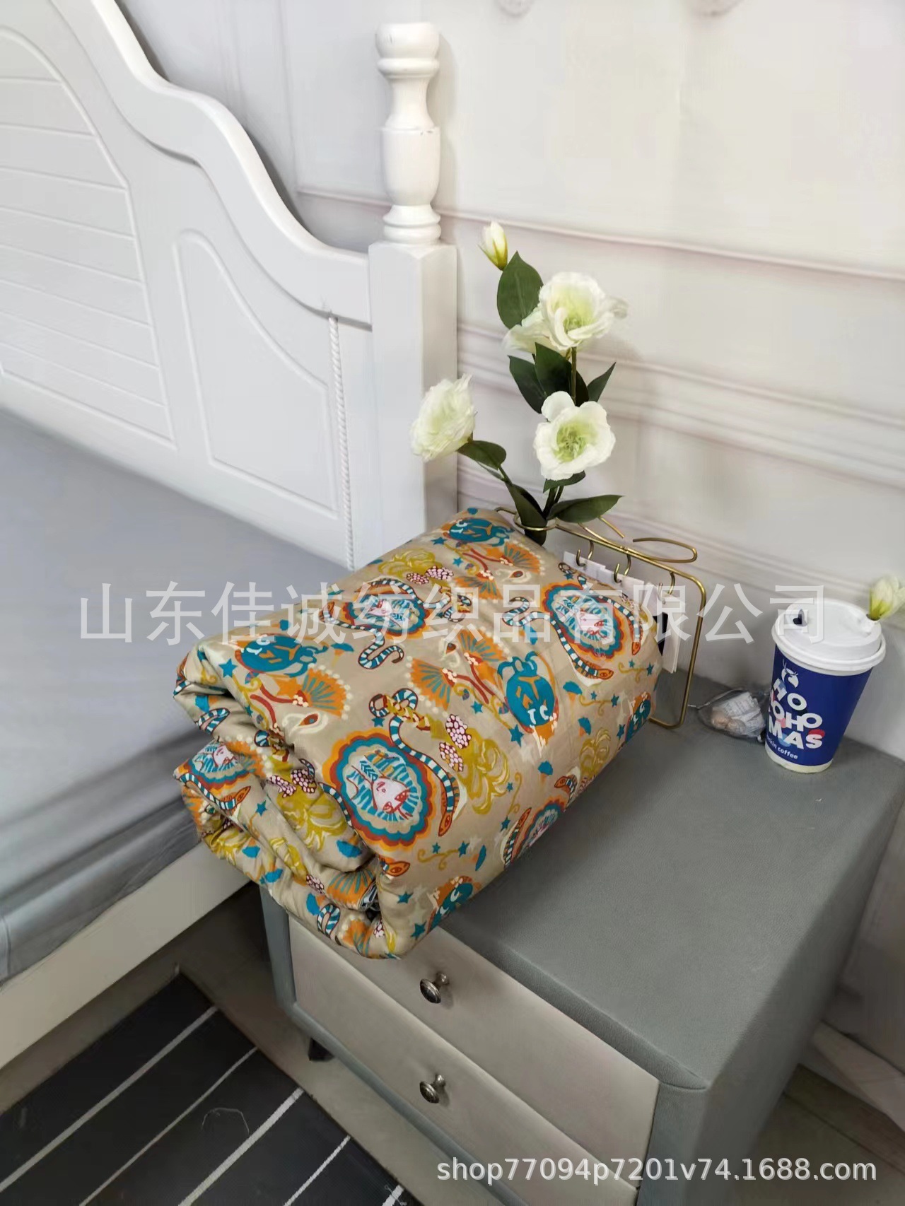 140 конского хлопка, внешняя оболочка, внутренняя соевая волокно, размер 200*230, плед